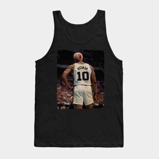 Dennis Rodman - San Antonio Spurs Vintage Tank Top by CAH BLUSUKAN